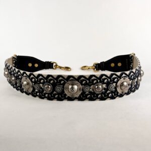 Dior Blue Dior Oblique Embroidery Shoulder Strap With Ring