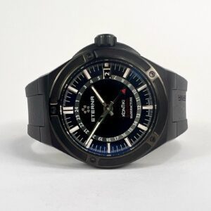 Eterna Royal KonTiki GMT Automatic Black Swiss Watch 7740.43