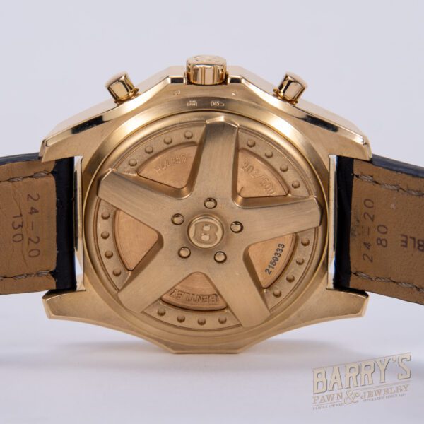 Breitling H44363 18k Gold Bentley Chronograph Limited Edition 202/500 Watch - Image 7