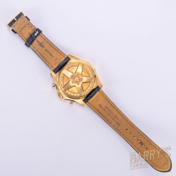 Breitling H44363 18k Gold Bentley Chronograph Limited Edition 202/500 Watch - Image 8