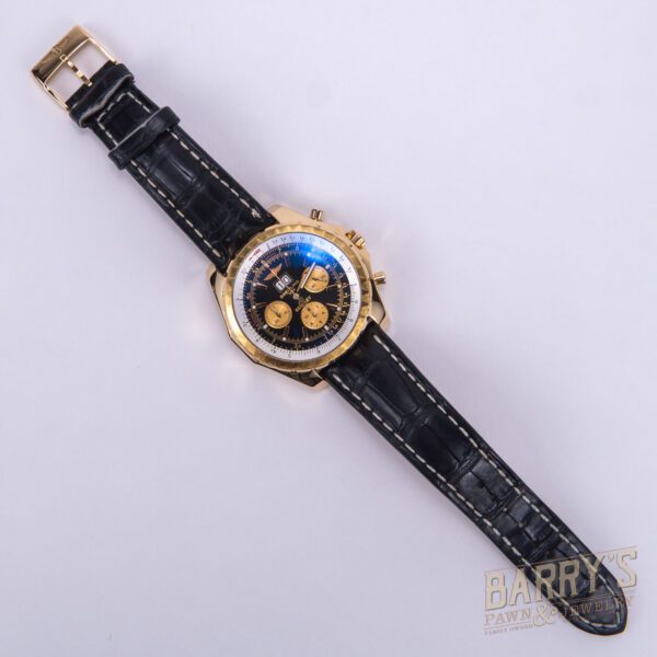 Breitling H44363 18k Gold Bentley Chronograph Limited Edition 202/500 Watch - Image 9