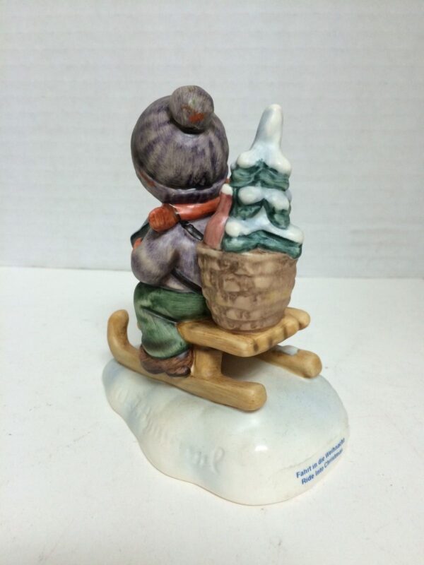 Hummel Goebel Figurine "Ride into Christmas" - Image 5