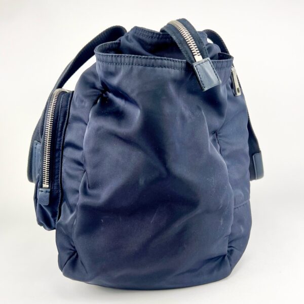 PRADA Nylon Tessuto Diaper Baby Bag - Blue - Image 5