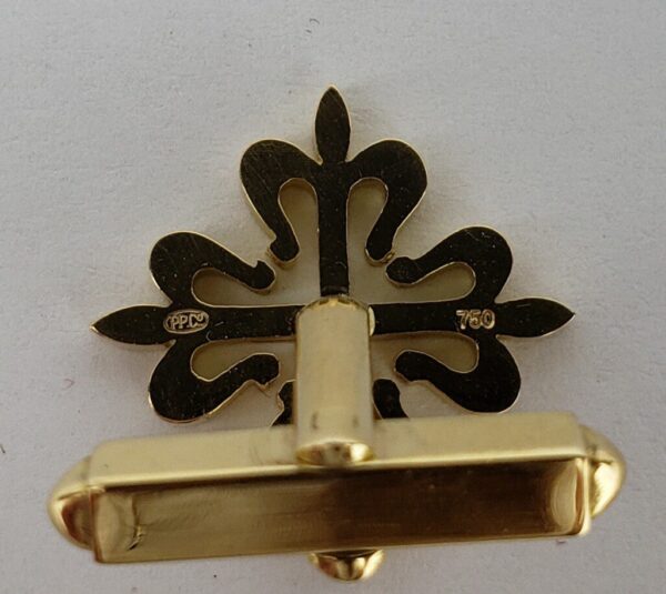 Patek Philippe 18k Yellow Gold Calatrava Solid Gold Cufflinks - Image 10