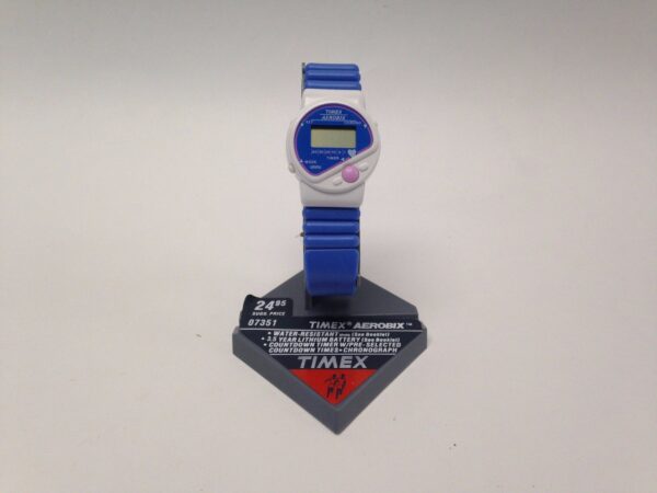 Rare Vintage Timex 07351 Aerobix Digital Fitness Watch NOS! - Image 5