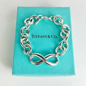 Tiffany & Co. Large Link Infinity Bracelet 7.5''