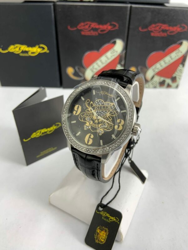 Ed Hardy Apollo Love Kills Watch AP-LK0266 NIB - Image 4