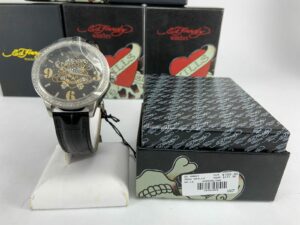 Ed Hardy Apollo Love Kills Watch AP-LK0266 NIB