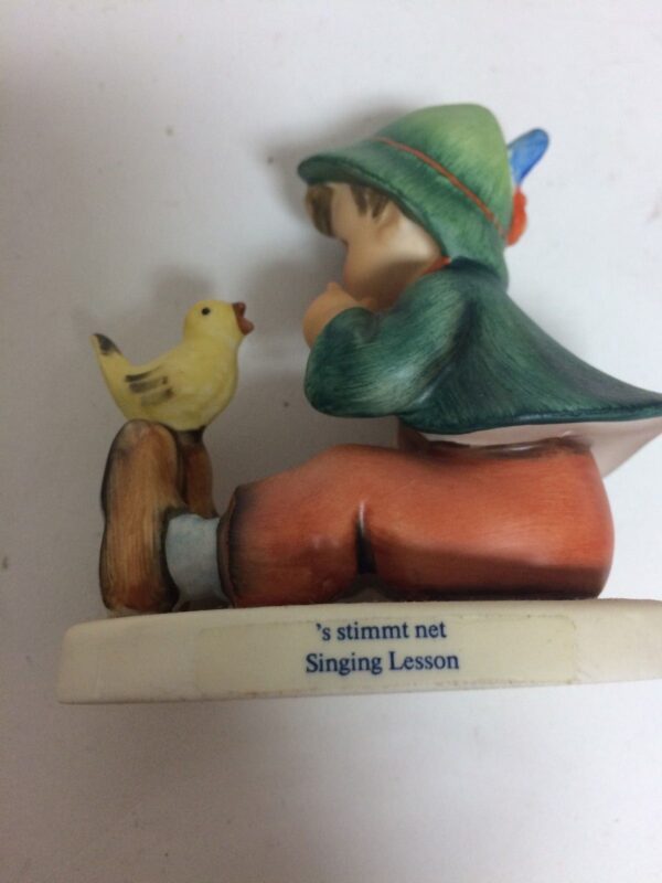 Hummel Goebel Figurine "Singing Lesson" - Image 6