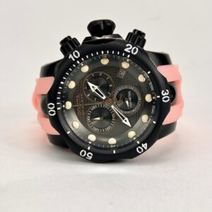 Invicta Reserve Venom Pink Band Chronograph Watch - 5735