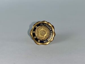 Plymouth Cordage Co. 8k Top Employee Service Pin