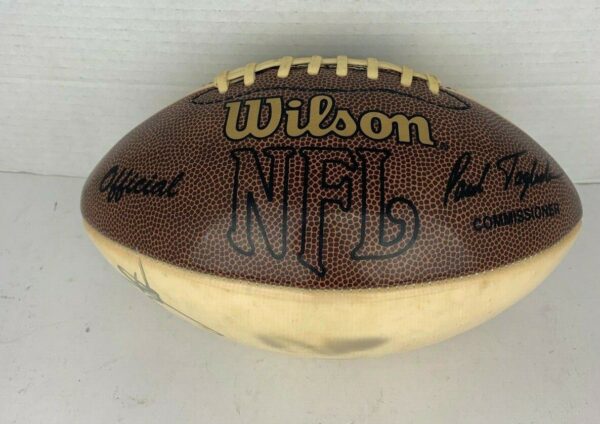 Randy Moss Preston Parker Signed Football - 2005 - Image 5