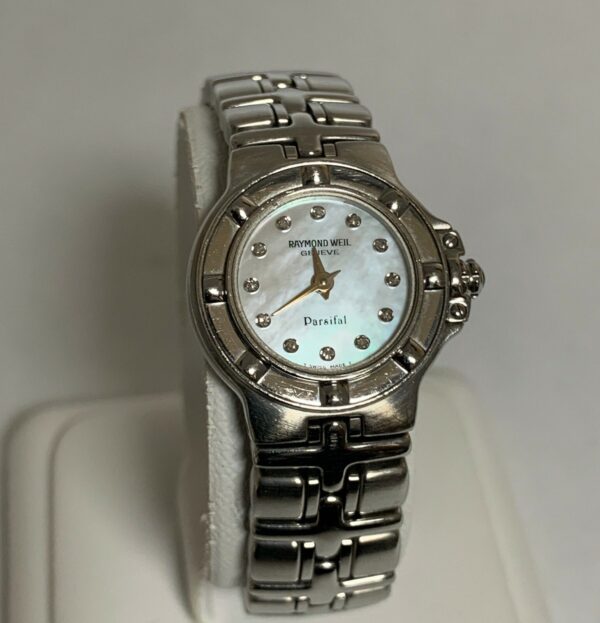 Raymond Weil Parsifal MOP Diamond Dial Ladies Watch - 9691 - Image 4