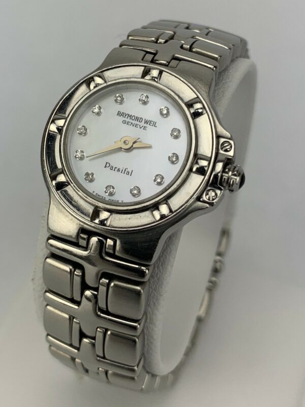 Raymond Weil Parsifal MOP Diamond Dial Ladies Watch - 9691