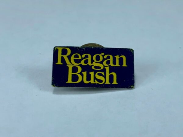 Reagan Bush Political Presidential Campaign Pin