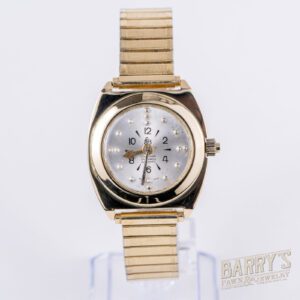 Vintage Automatic 14k Gold AFB De Luxe Braille Watch
