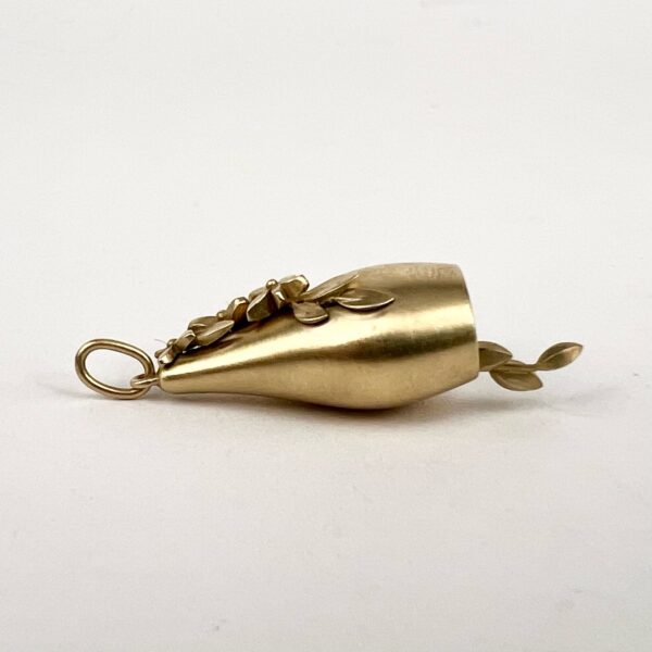 10k Yellow Gold Gwen Barba Blossom Bell Pendant - Image 5