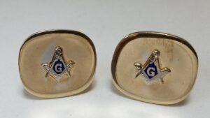 Freemason Masonic Cuff Links Free Mason Blue Lodge Fraternity