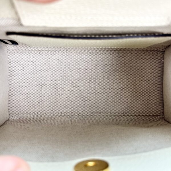 Gucci Diana GG Canvas Bamboo Handle Small Tote Bag w/ Strap - Image 12