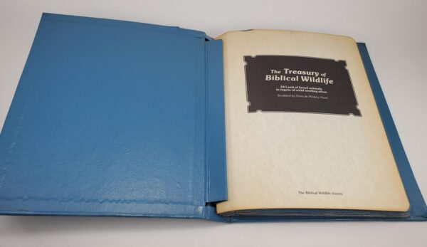 The Treasury of Biblical Wildlife Franklin Mint 24 Sterling Silver Ingot Booklet - Image 4