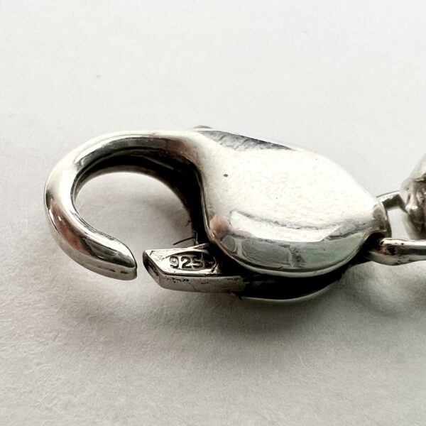 925 Silver Rolo Chain Link Necklace 20.5'' - Image 7