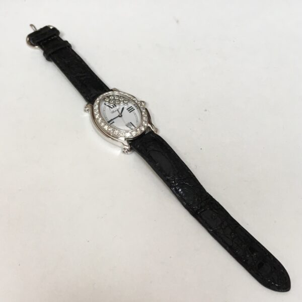 Chopard Happy Sport 27/7000-20/11 3.36ct Diamond Lug 18k White Gold Watch - Image 10