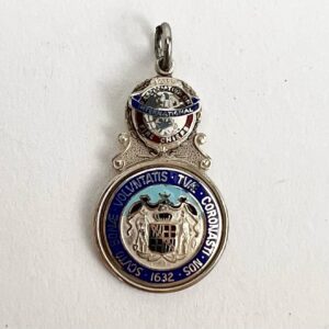 International Association Of Fire Chiefs Org. 573 Sterling Silver Pendant Charm