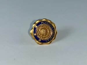 Plymouth Cordage Co. 10K Top Three Star Employee Service Pin
