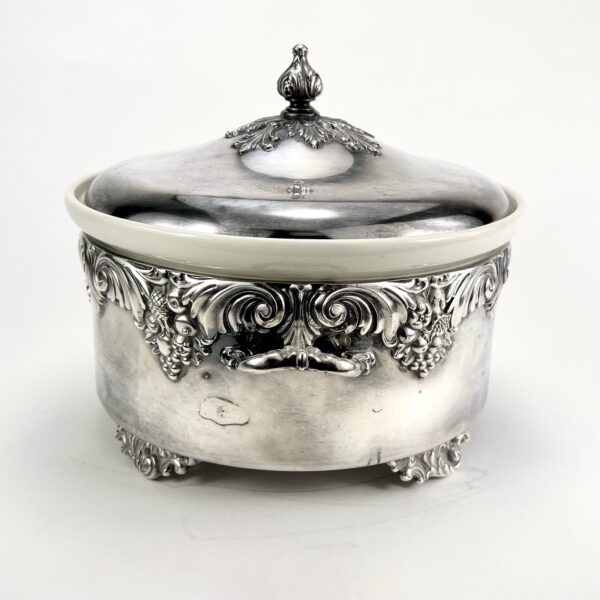 Reed & Barton King Francis Silver Plate Casserole Dish - Image 5