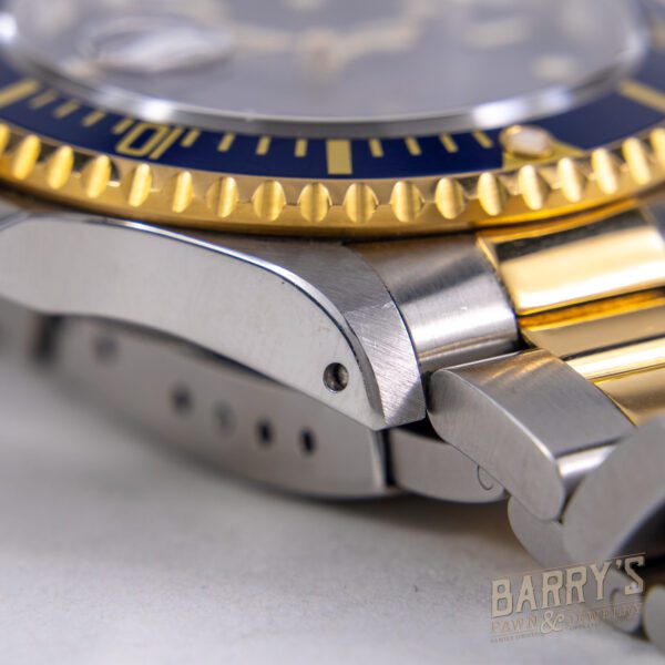 Rolex Two Tone Sub Submariner 16613 U Serial 1997 Blue Dial Watch - Image 9