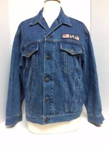Rolling Stones Vintage 1989 Steel Wheels Tour Denim Jacket Adult Large