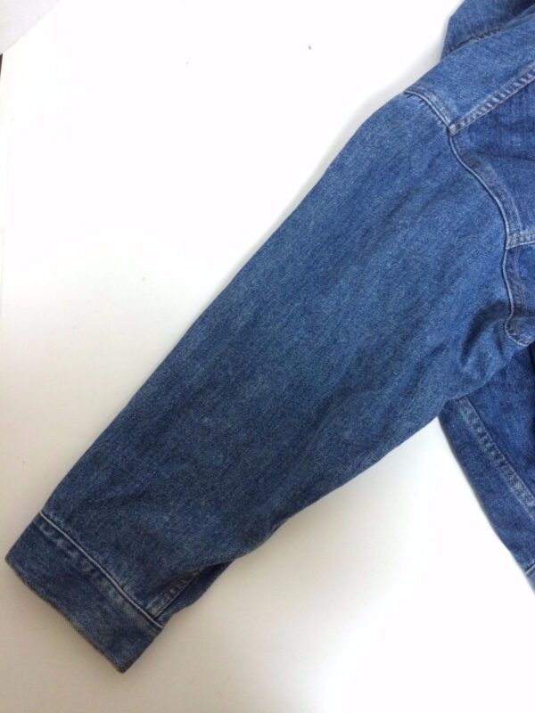 Rolling Stones Vintage 1989 Steel Wheels Tour Denim Jacket Adult Large - Image 8