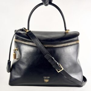 Tom Ford Metro Top Handle Palmetto Leather Tote Bag