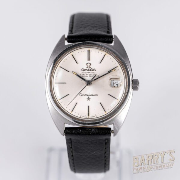 Vintage 1966 Omega Constellation C Case Cal 564 Stainless Steel Watch - Image 3