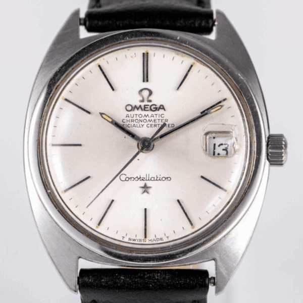 Vintage 1966 Omega Constellation C Case Cal 564 Stainless Steel Watch