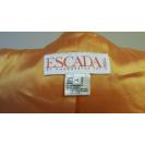 Escada-by-Margaretha-Ley-Orange-Suit-Jacket-Blazer-Size-42-182489400554-5