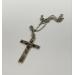 925-Sterling-Silver-Marcasite-Cross-Crucifix-Open-Granulated-Necklace-Pendant-184449063206-3