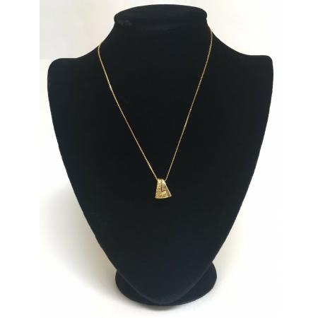 Gold-Tone-Pendant-Costume-Jewelry-Necklace-145-182456573500