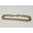 14k-Yellow-Gold-Charm-Link-Double-Curb-Bracelet-7-12-145grams-8mm-174438952717-2