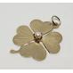 14k-Yellow-Gold-4-Four-Leaf-Clover-Lucky-Charm-4mm-Pearl-Pendant-1-12-184451688357-3