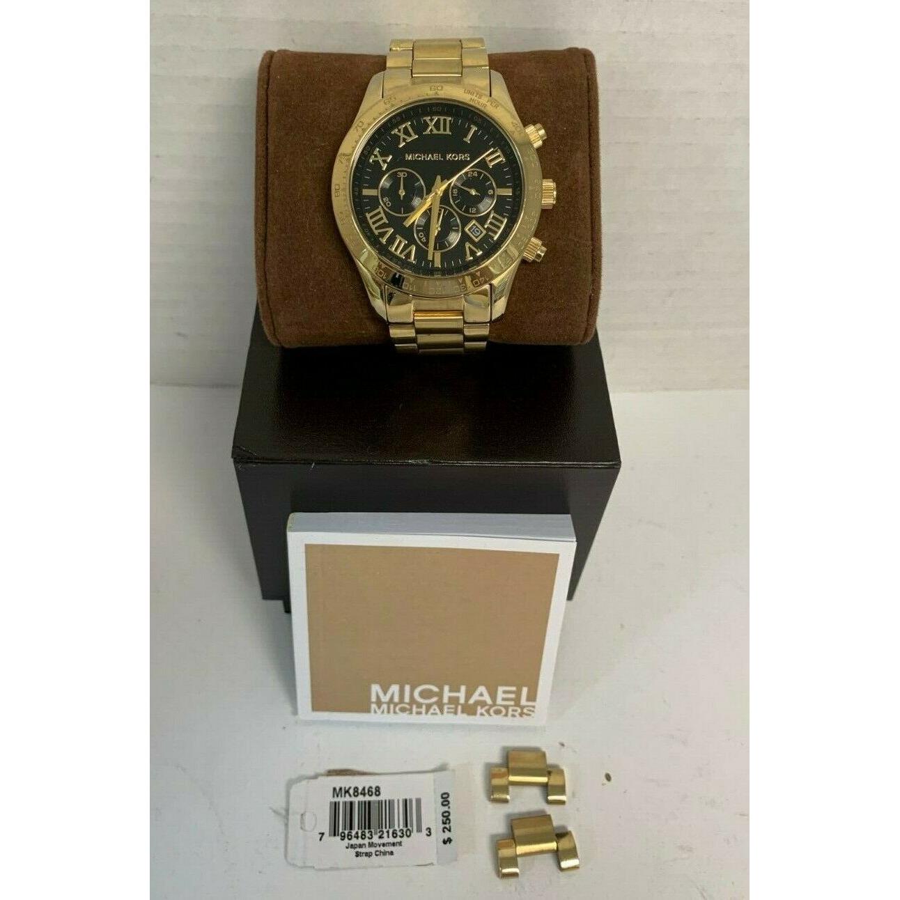 spejl henvise Monumental Michael Kors Layton Gold-Tone Stainless Steel Chronograph MK-8468 | Barry's  Pawn and Jewelry