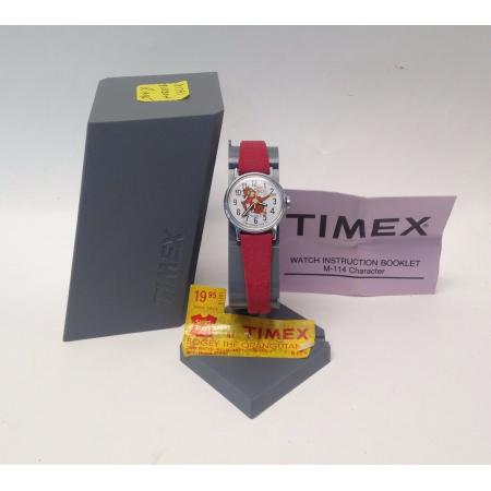 Rare-Vintage-Timex-81791-Bogey-the-Orangutan-Watch-NOS-172310889034