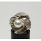 14k-White-Gold-7mm-Pearl-Leaf-Plant-Palm-Leaves-Nature-Ring-Hallmark-Happiness-184087377816-3
