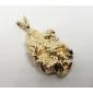 14k-Yellow-Gold-Solid-Free-Form-Gold-Nugget-Drop-Charm-Pendant-1-174441823997-2