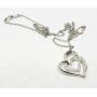 925-Sterling-Silver-Double-Heart-Diamond-Love-Slider-Pendant-Necklace-18-14-184297516464-4