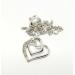 925-Sterling-Silver-Double-Heart-Diamond-Love-Slider-Pendant-Necklace-18-14-184297516464-2