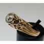 14k-Yellow-Gold-Old-Miner-European-Diamond-Filigree-Mens-Ladies-Unisex-Ring-173597411497-2