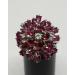 Vintage-18k-White-Gold-Ruby-Diamond-Flower-Floral-Dome-Cluster-Cocktail-Ring-183817641432-5