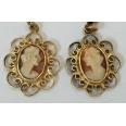 14k-Yellow-Gold-Vintage-Carved-Shell-Cameo-Drop-Down-Filigree-Earrings-183446483250-2