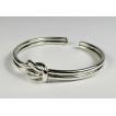 Avery-925-Sterling-Silver-Bangle-Cuff-Small-Lovers-Knot-Bracelet-55-184460336094-3